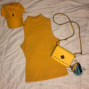 Mockneck top